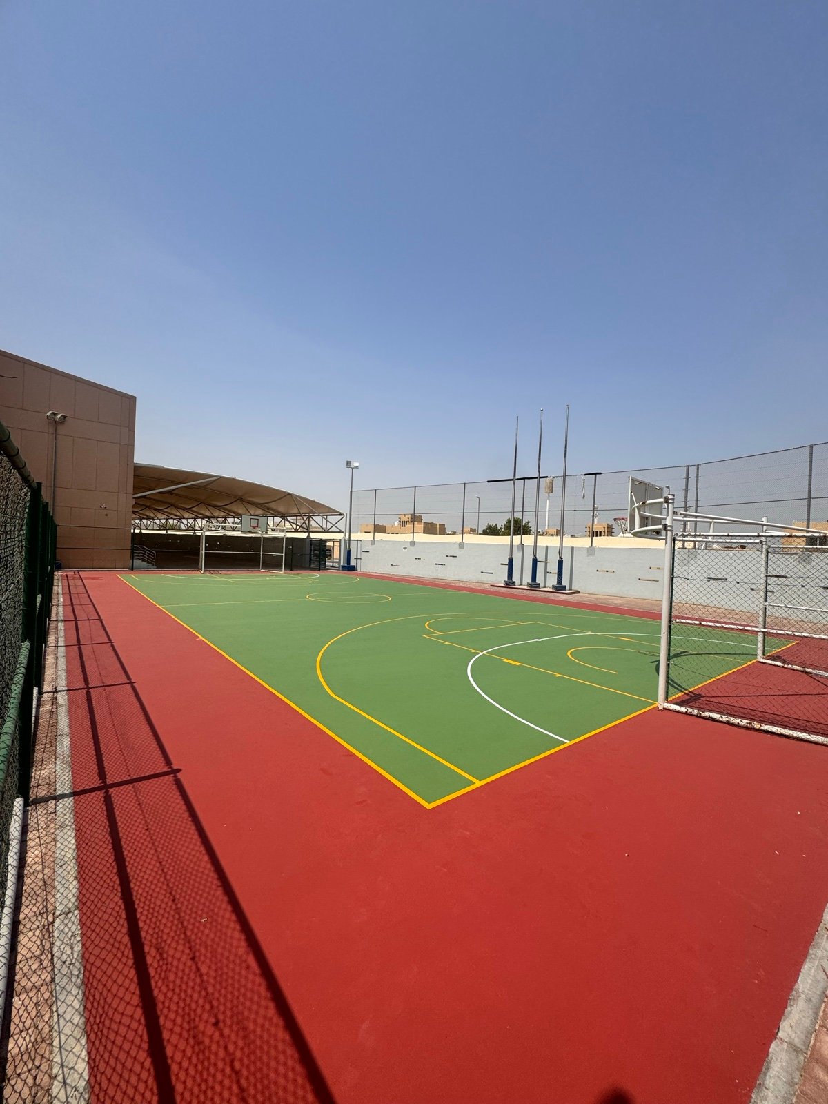 Basketball Court Surfacing Abu Dhabi - View 3