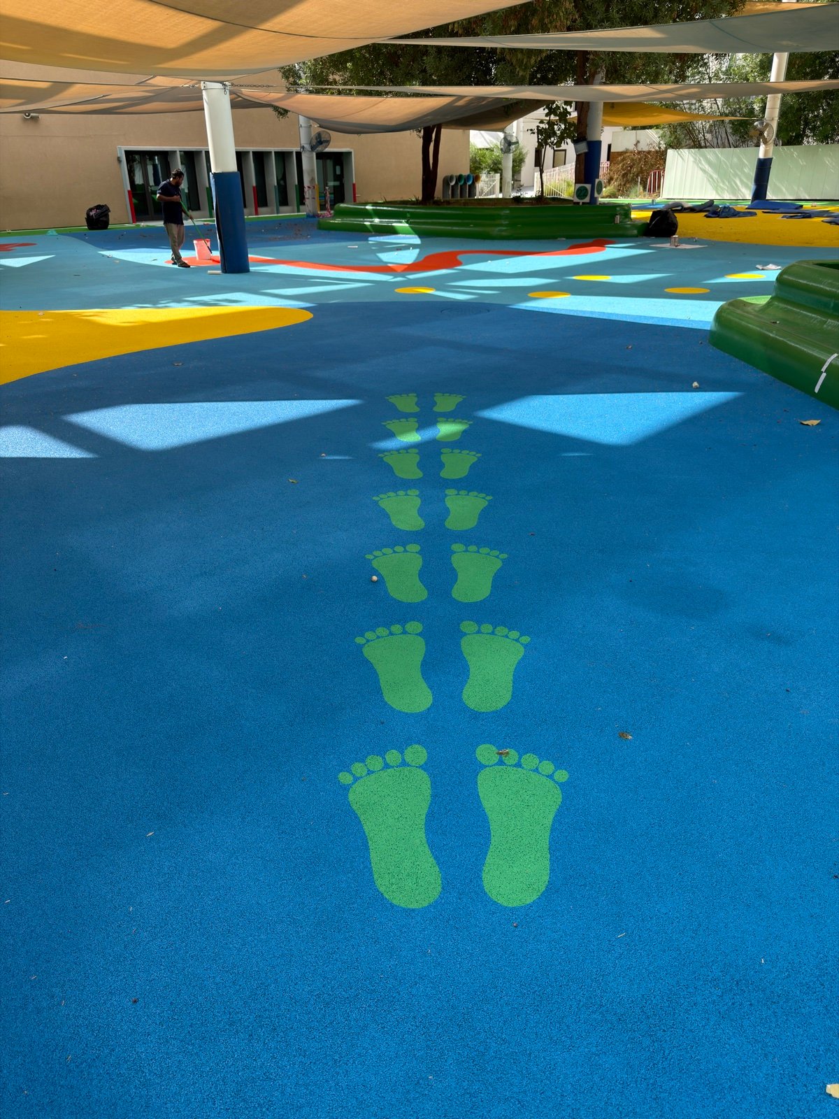 EPDM Play Area Safety Flooring Dubai