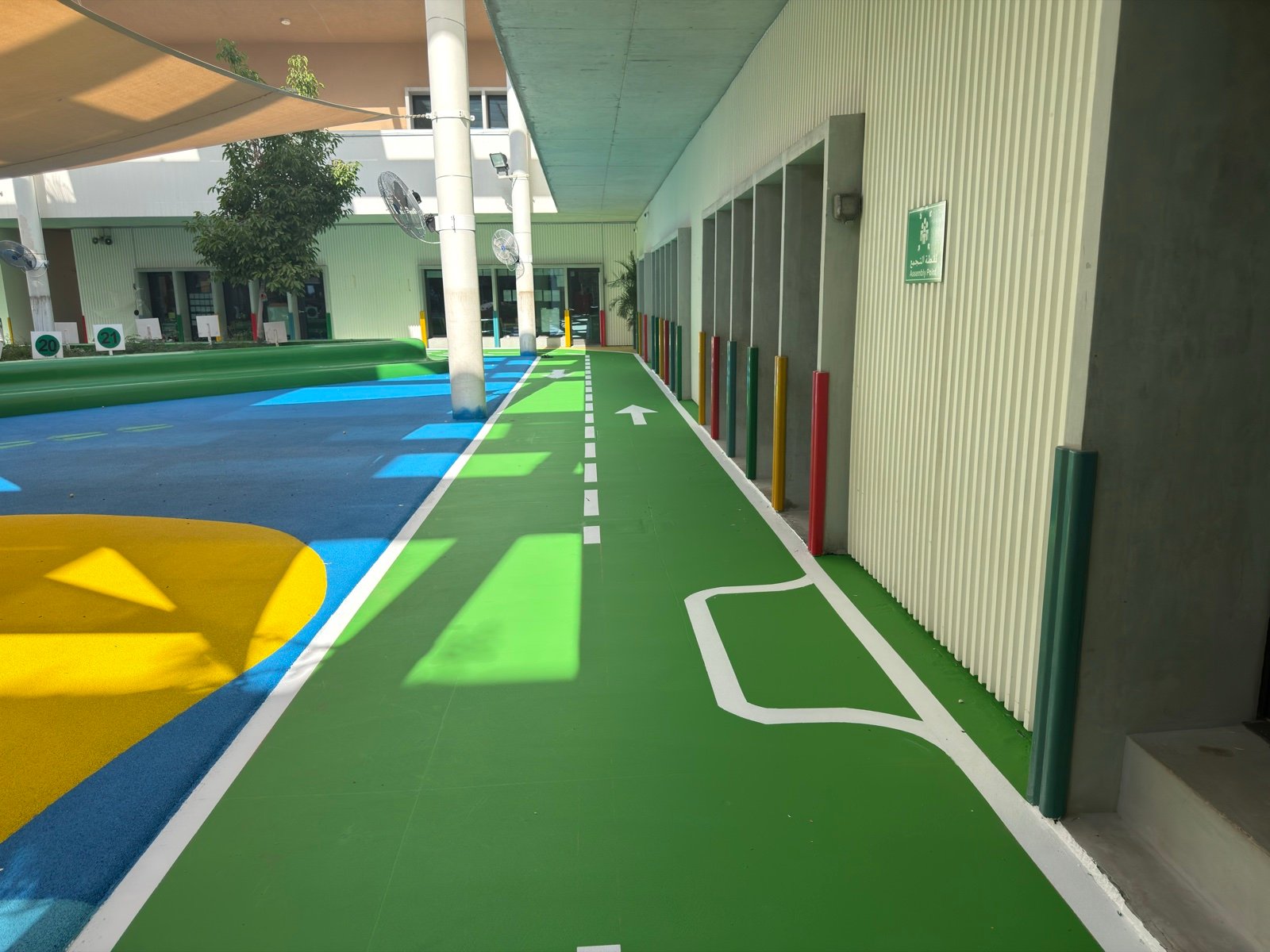 EPDM Play Area Safety Flooring Dubai - View 2