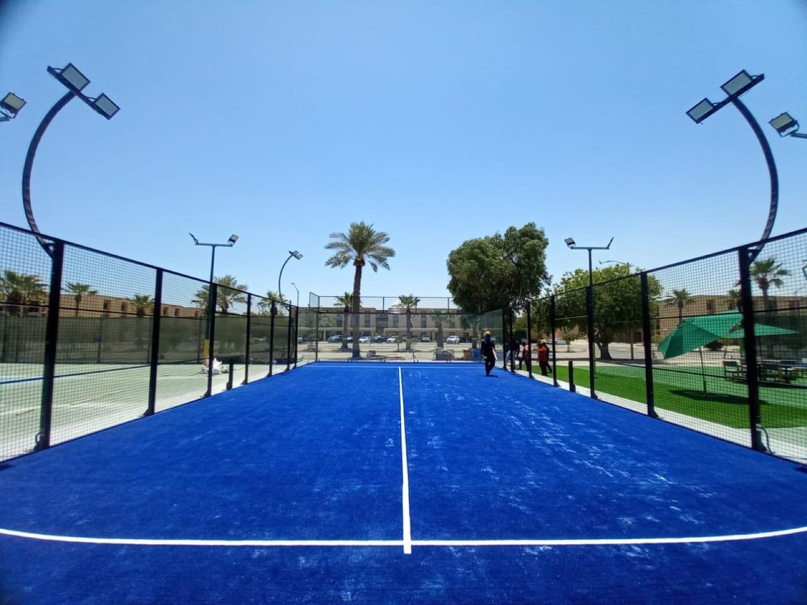 Padel Tennis Court Construction Abu Dhabi - View 3