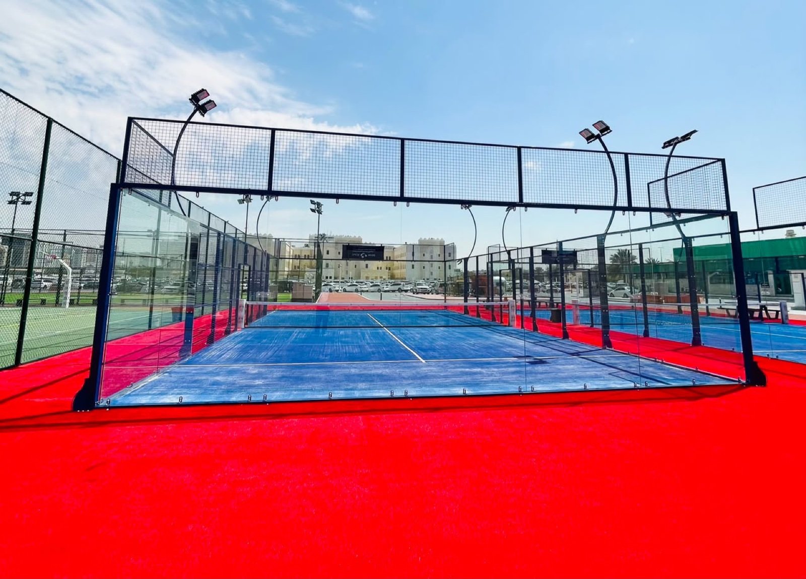 Padel Tennis Court Construction Abu Dhabi - View 4